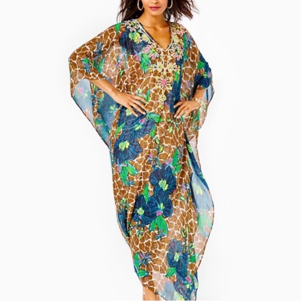 Lilly Pulitzer Rosia Maxi Caffan